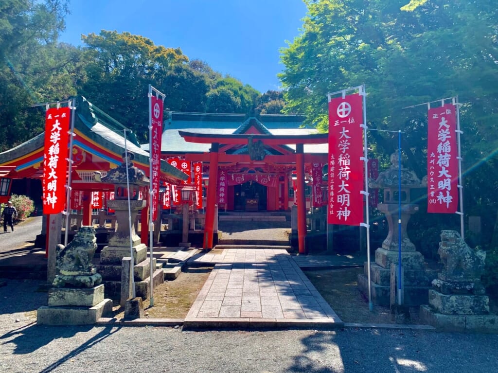 2024年大学稲荷神社「初午祭（粥占い）」