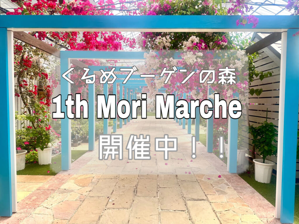 2024年くるめブーゲンの森「 1th Mori Marche」