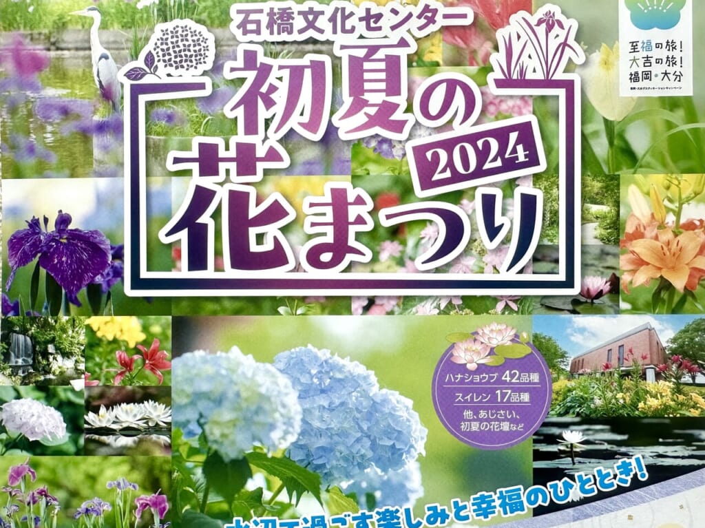 2024年初夏の花まつり2024 〜ハナショウブ・スイレン・ホタル観賞～