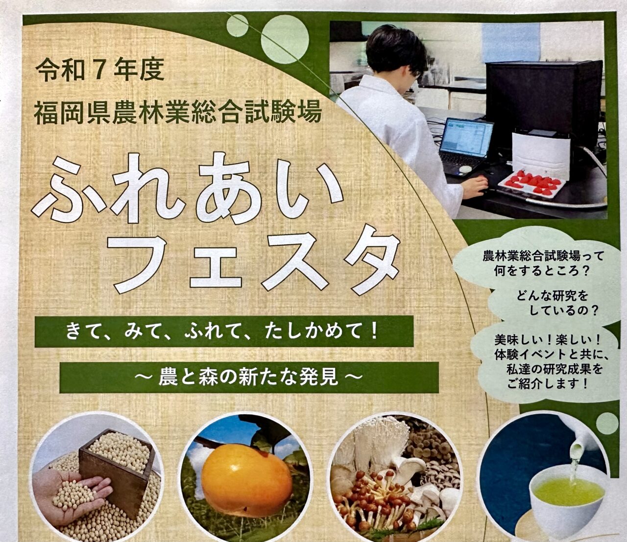 2025年ふれあいフェスタin福岡県農林業総合試験場