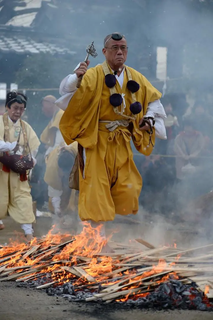 2026年初観音大祭（火渡り）
