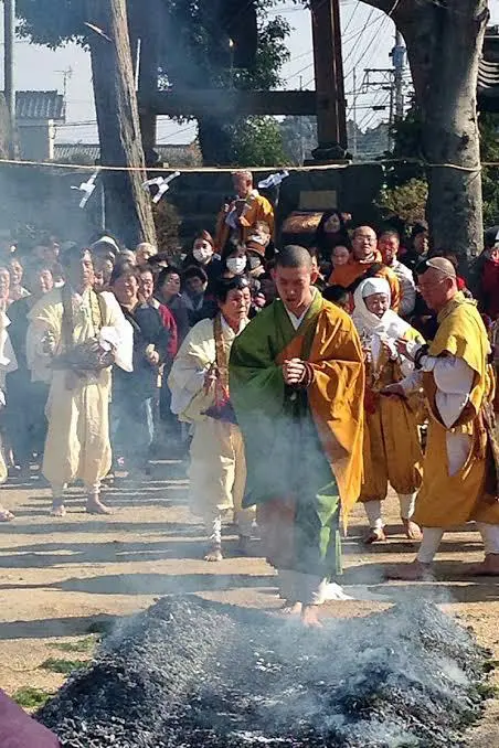 2026年初観音大祭（火渡り）