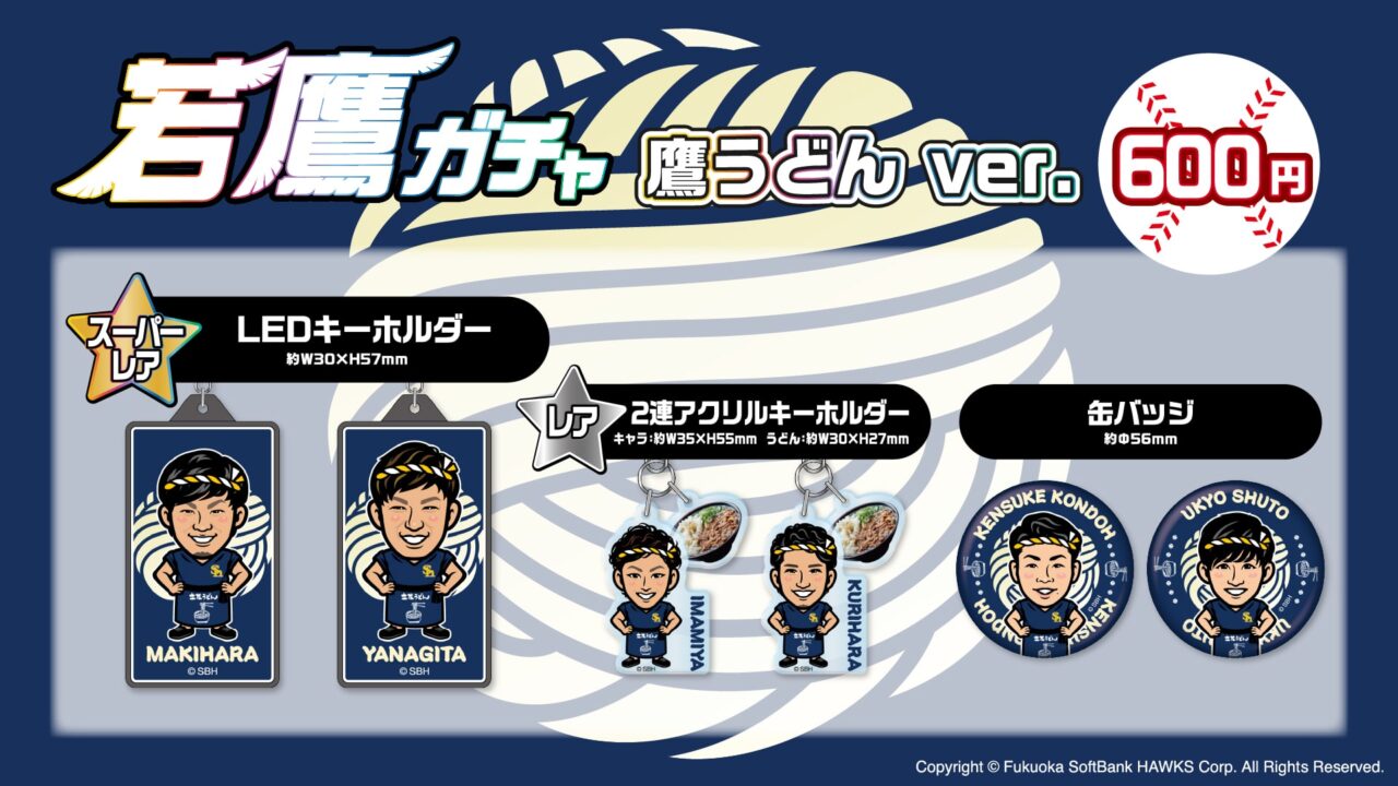 2026年「立花うどん」監修の「鷹うどん」発売